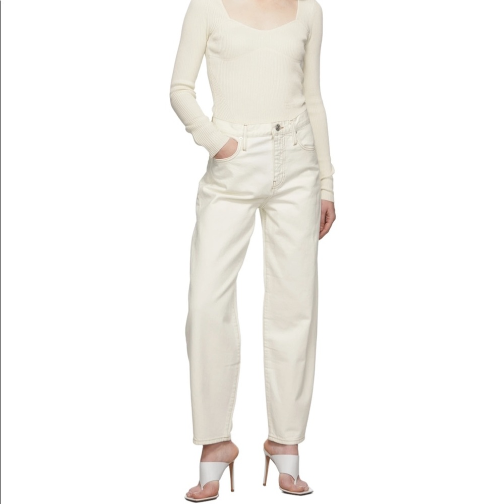 Topshop Barrel Leg Trouser